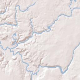 Northampton Center Ohio Terrain Map