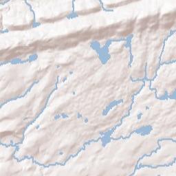 Luzerne County Terrain Map