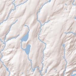 Pine Ridge Terrain Map