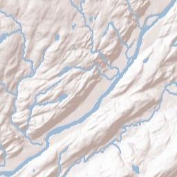 Pocono Ranch Lands Terrain Map