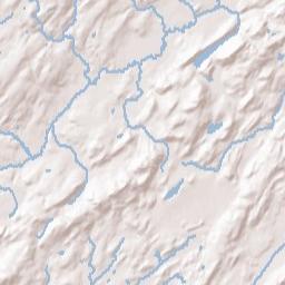 Sussex County Terrain Map