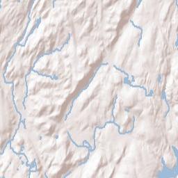 Thornwood New York Terrain Map