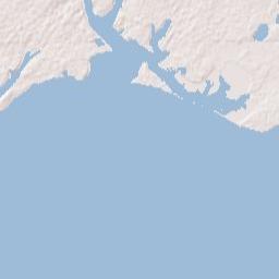 East Bridgeport Connecticut Terrain Map