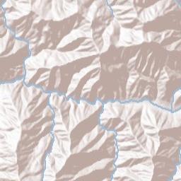 Cecilville California Terrain Map