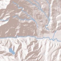 Interstate 84, Uinta-Wasatch-Cache National Terrain Map