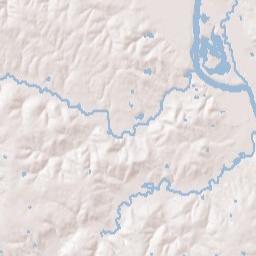 Eddyville Terrain Map