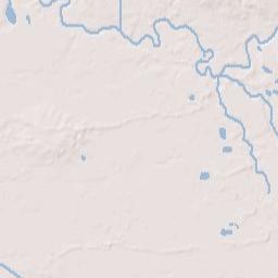 Fulton County Terrain Map