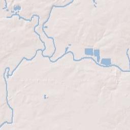 Fort Wayne, Indiana Terrain Map