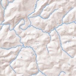 Reynoldsville Terrain Map