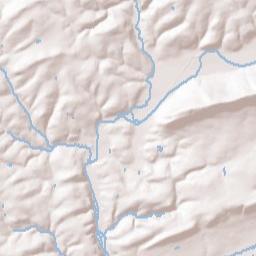 Columbia County Terrain Map