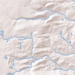 Monroe County Terrain Map