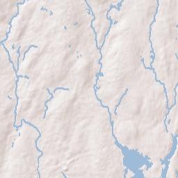 Turn of River Connecticut Terrain Map