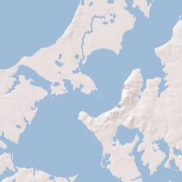 Shelter Island New York Terrain Map