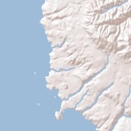 Trinidad California Terrain Map