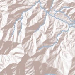 Summerville California Terrain Map