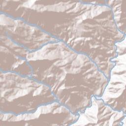 Sims California Terrain Map