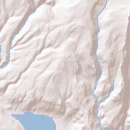 Evans Place California Terrain Map