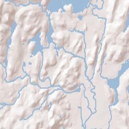 Bloomingdale Terrain Map