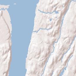 Woodlands New York Terrain Map