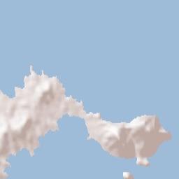 Golfo Aranci Terrain Map