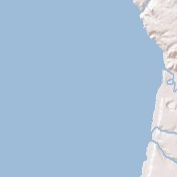 Clam Beach California Terrain Map