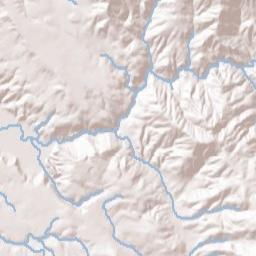 Crannell California Terrain Map