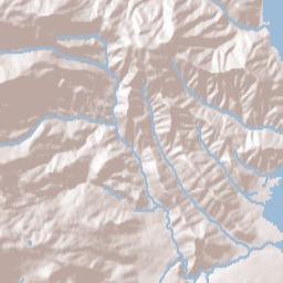 Trinity Center California Terrain Map