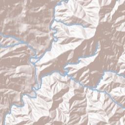 Gibson California Terrain Map