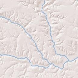 Knox County Terrain Map