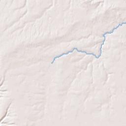 West Canaan Ohio Terrain Map