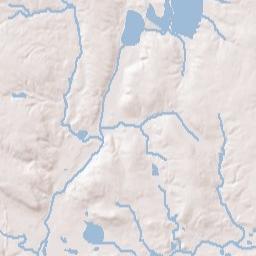 Warwick Ohio Terrain Map
