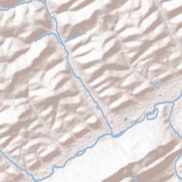 Milesburg Terrain Map