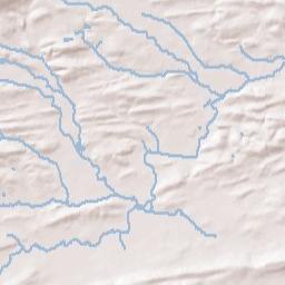 Union County Terrain Map