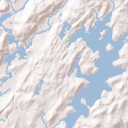 Hopatcong Terrain Map