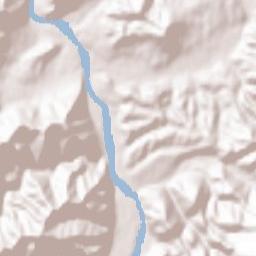 Kanggye Terrain Map
