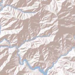 Lamoine California Terrain Map