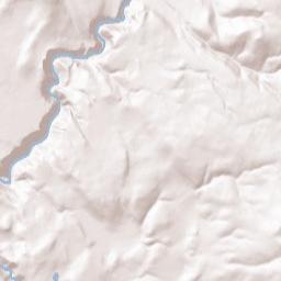 Dixie California Terrain Map