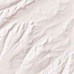 Powder Wash Colorado Terrain Map