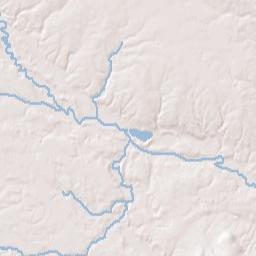 Shenandoah Ohio Terrain Map