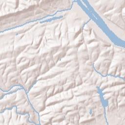 Shamokin Dam Terrain Map