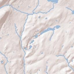 East Bangor Terrain Map