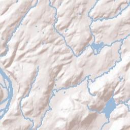 Warren County Terrain Map