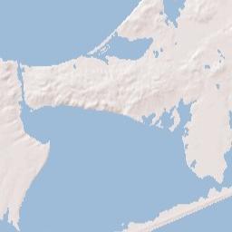 Shinnecock Hills New York Terrain Map