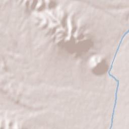 Fuentes Claras Terrain Map