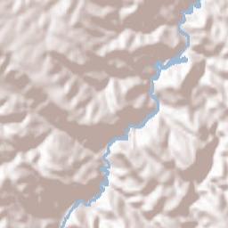 Obón Terrain Map