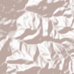 Çamaş Terrain Map