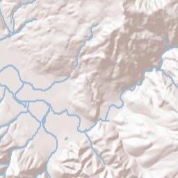 Blue Lake Terrain Map