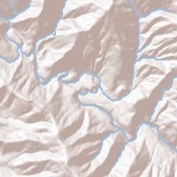 Trinity Village California Terrain Map
