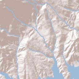 Estrellita California Terrain Map