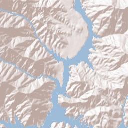Lakehead California Terrain Map